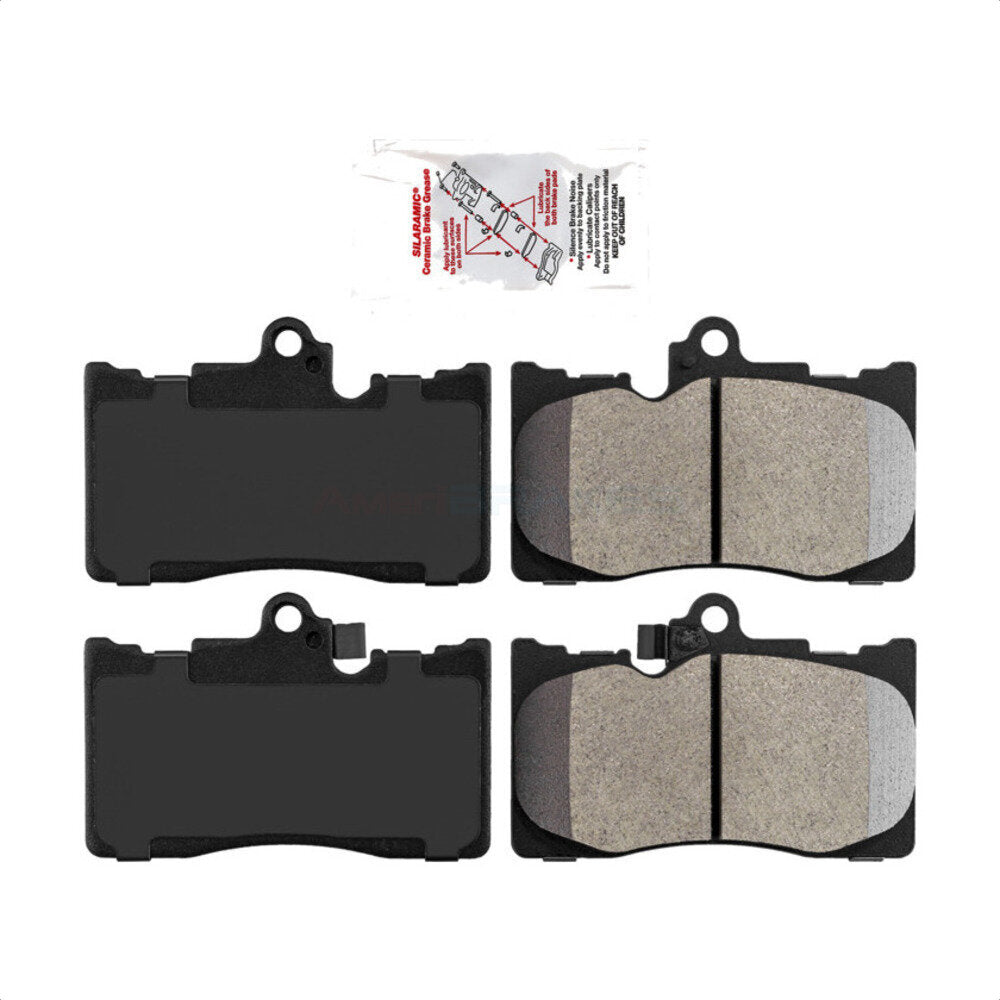 Front Semi-Metallic Disc Brake Pads NWF-PRM1118 For Lexus GS350 IS350 IS300 IS200t RC350 RC300 GS450h RC200t GS430 GS300 GS200t GS460