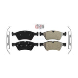 Front Semi-Metallic Disc Brake Pads NWF-PRM1123 For Mercedes-Benz E350 ML350 GL450 R350 GL550 ML500 ML320 GL350 E550 ML550 GL320 E500 R500 R320 G55 AMG ML450 R63