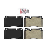Semi-Metallic Disc Brake Pads NWF-PRM1129 For Chevrolet Corvette Camaro Volkswagen Touareg Land Rover Range Ferrari 360
