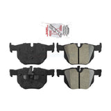 Rear Semi-Metallic Disc Brake Pads NWF-PRM1170 For BMW 335i X1 xDrive 330i 335xi 335d 330xi 335is