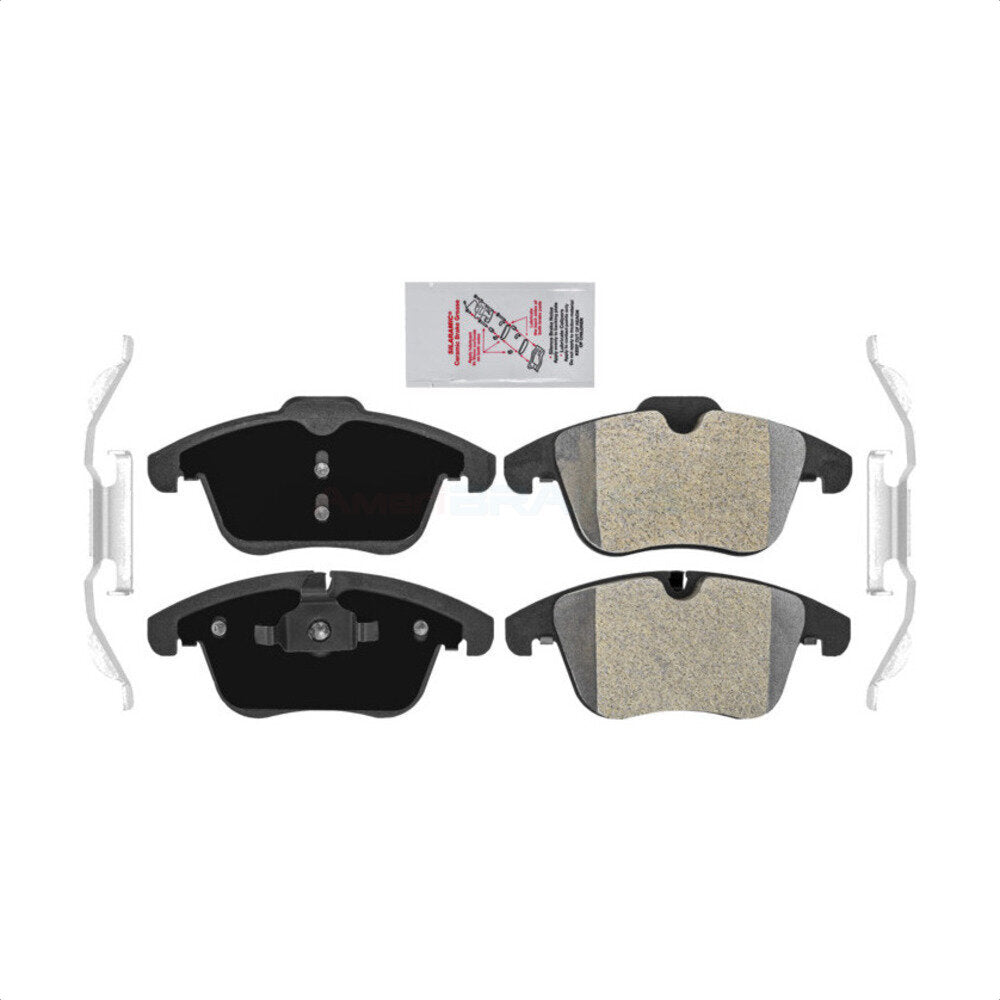 Front Semi-Metallic Disc Brake Pads NWF-PRM1241 For Volvo S60 Land Rover Jaguar XC70 S80 Range Evoque XF LR2 S-Type V60 XK XJ8 Vanden Plas V70 S40