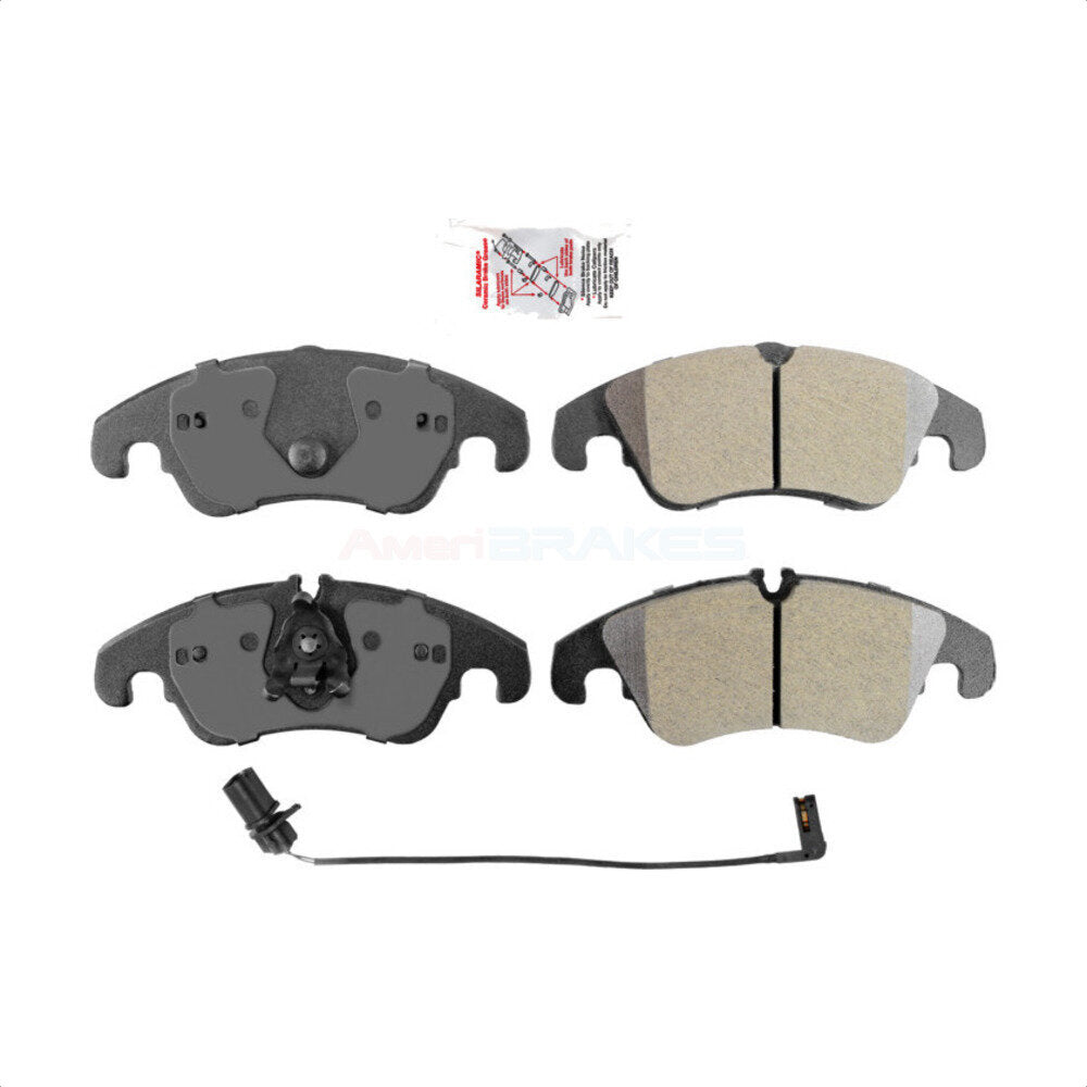 Front Semi-Metallic Disc Brake Pads NWF-PRM1322 For Audi Q5 A4 Quattro A6 A5 S5 S4 A7 allroad