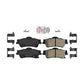 Rear Semi-Metallic Disc Brake Pads NWF-PRM1352 For Pontiac G8 Chevrolet Caprice SS