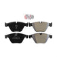 Front Semi-Metallic Disc Brake Pads NWF-PRM1505 For BMW 535i xDrive 528i 640i Gran Coupe 535d ActiveHybrid 5
