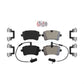 Rear Semi-Metallic Disc Brake Pads NWF-PRM1547 For Audi A6 Quattro Porsche Macan A7 A8 S6 S7 RS5 RS7 S8