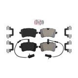 Rear Semi-Metallic Disc Brake Pads NWF-PRM1547 For Audi A6 Quattro Porsche Macan A7 A8 S6 S7 RS5 RS7 S8