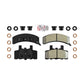 Front Semi-Metallic Disc Brake Pads NWF-PRM369 For Chevrolet C1500 K1500 GMC Dodge Ram 1500 Tahoe K2500 Astro Suburban C2500 Cadillac Yukon DeVille Express Safari 2500 Savana Escalade Blazer Fleetwood