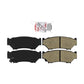 Front Semi-Metallic Disc Brake Pads NWF-PRM556 For Tracker Chevrolet Suzuki Sidekick Geo Vitara Hyundai Scoupe