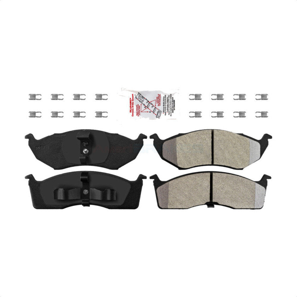 Front Semi-Metallic Disc Brake Pads NWF-PRM591 For Neon Dodge Plymouth Chrysler SX 2.0