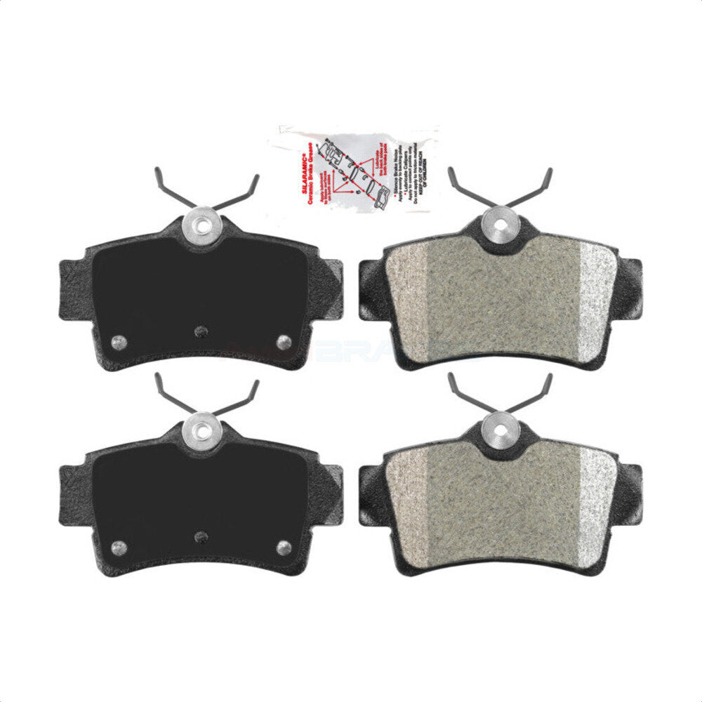 Rear Semi-Metallic Disc Brake Pads NWF-PRM627 For Ford Mustang