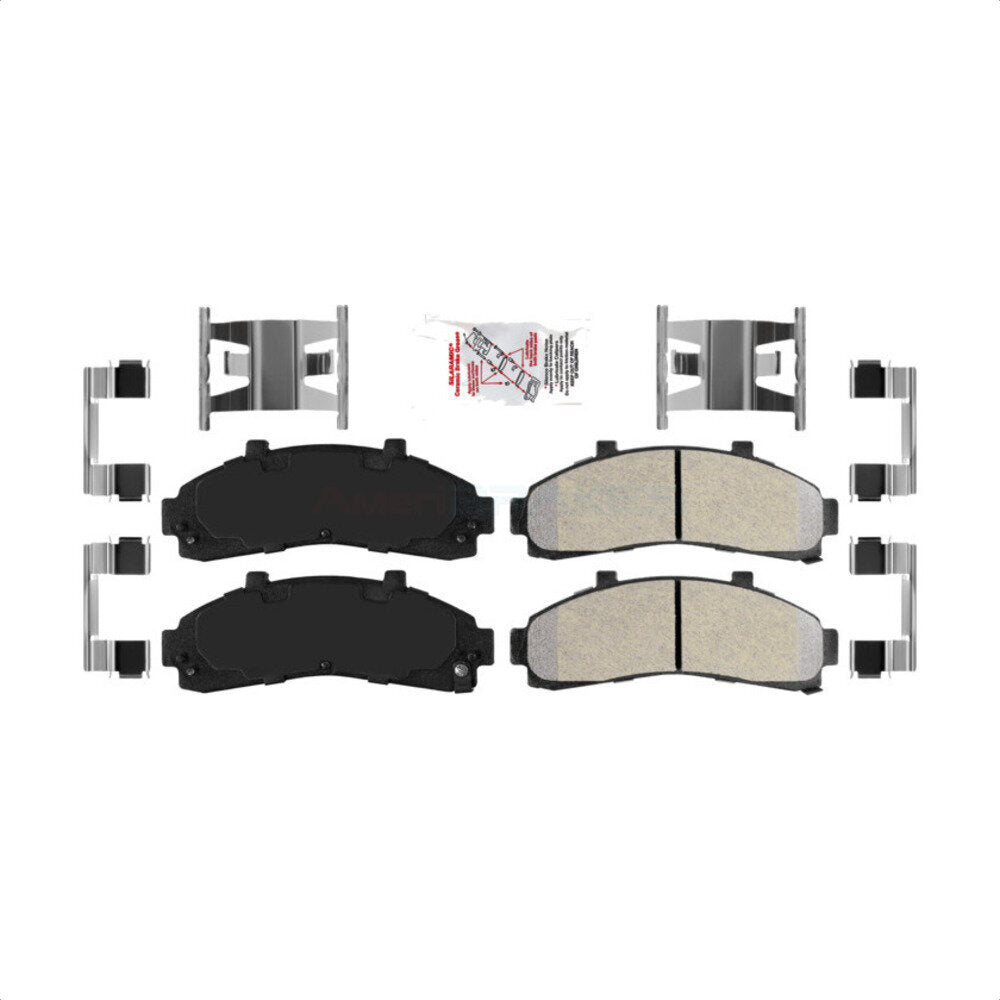 Front Semi-Metallic Disc Brake Pads NWF-PRM652 For Ford Ranger Explorer Mazda Mercury Mountaineer B3000 B2300 B2500 B4000