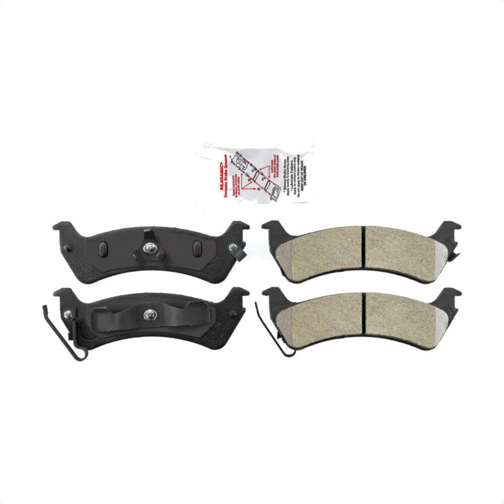 Rear Semi-Metallic Disc Brake Pads NWF-PRM666 For Ford Jeep Grand Cherokee Explorer Sport Trac