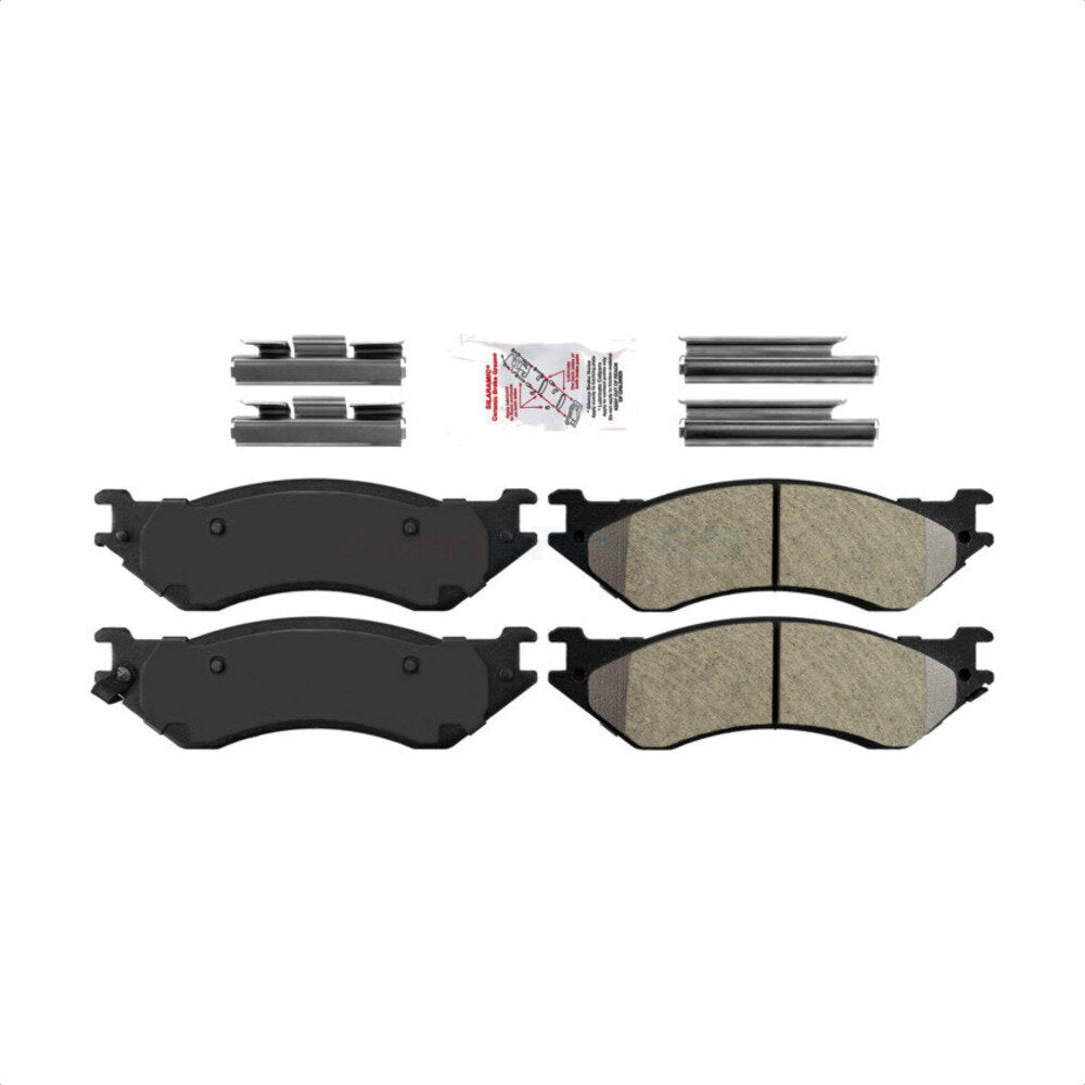 Rear Semi-Metallic Disc Brake Pads NWF-PRM702A For Dodge Ram 1500 2500 3500