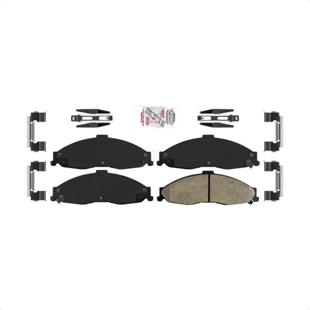 Front Semi-Metallic Disc Brake Pads NWF-PRM749 For Chevrolet Camaro Pontiac Firebird Avanti II