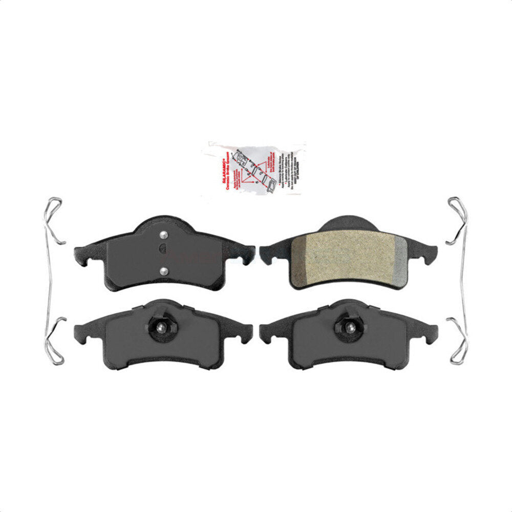 Rear Semi-Metallic Disc Brake Pads NWF-PRM791 For 1999-2004 Jeep Grand Cherokee