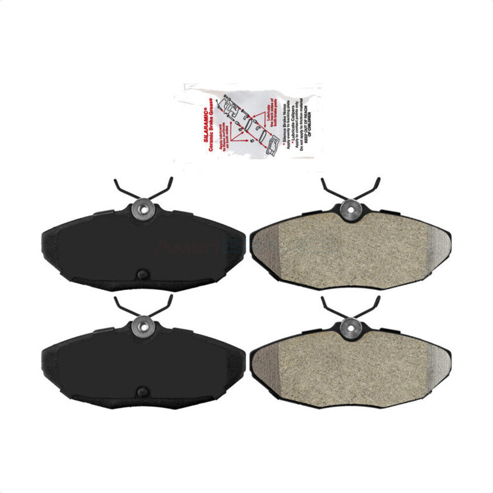 Rear Semi-Metallic Disc Brake Pads NWF-PRM806 For Lincoln Ford Thunderbird LS Jaguar S-Type Mercury Cougar Mark VIII XJ8 Vanden Plas Dodge Viper