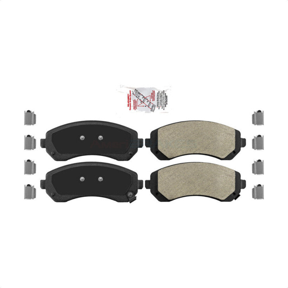 Front Semi-Metallic Disc Brake Pads NWF-PRM844 For Buick Rendezvous Chevrolet Venture Pontiac Montana Aztek Oldsmobile Silhouette