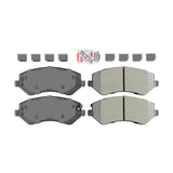 Front Semi-Metallic Disc Brake Pads NWF-PRM856 For Dodge Jeep Liberty Grand Caravan Chrysler Town & Country Voyager