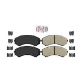 Front Semi-Metallic Disc Brake Pads NWF-PRM867 For Mitsubishi Endeavor Isuzu Rodeo Montero Axiom Honda Passport Sport