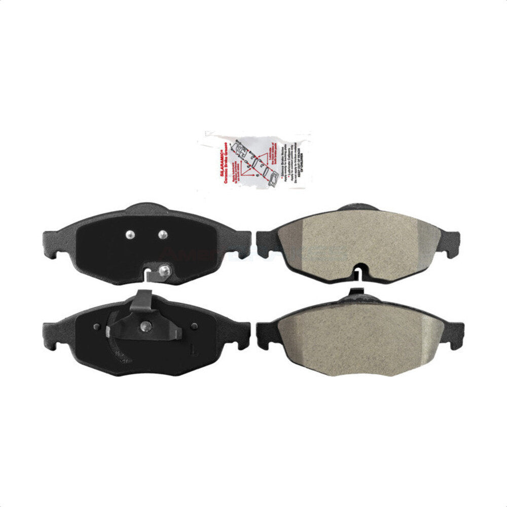 Front Semi-Metallic Disc Brake Pads NWF-PRM869 For Chrysler Sebring Dodge Stratus