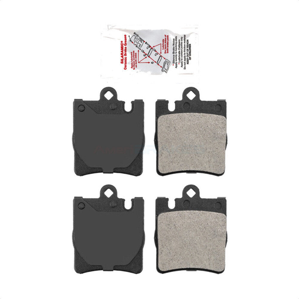 Rear Semi-Metallic Disc Brake Pads NWF-PRM876 For Mercedes-Benz E320 C230 C240 CLK320 CLK350 C320 C280 E430 SLK350 CLK430 C350 SLK300