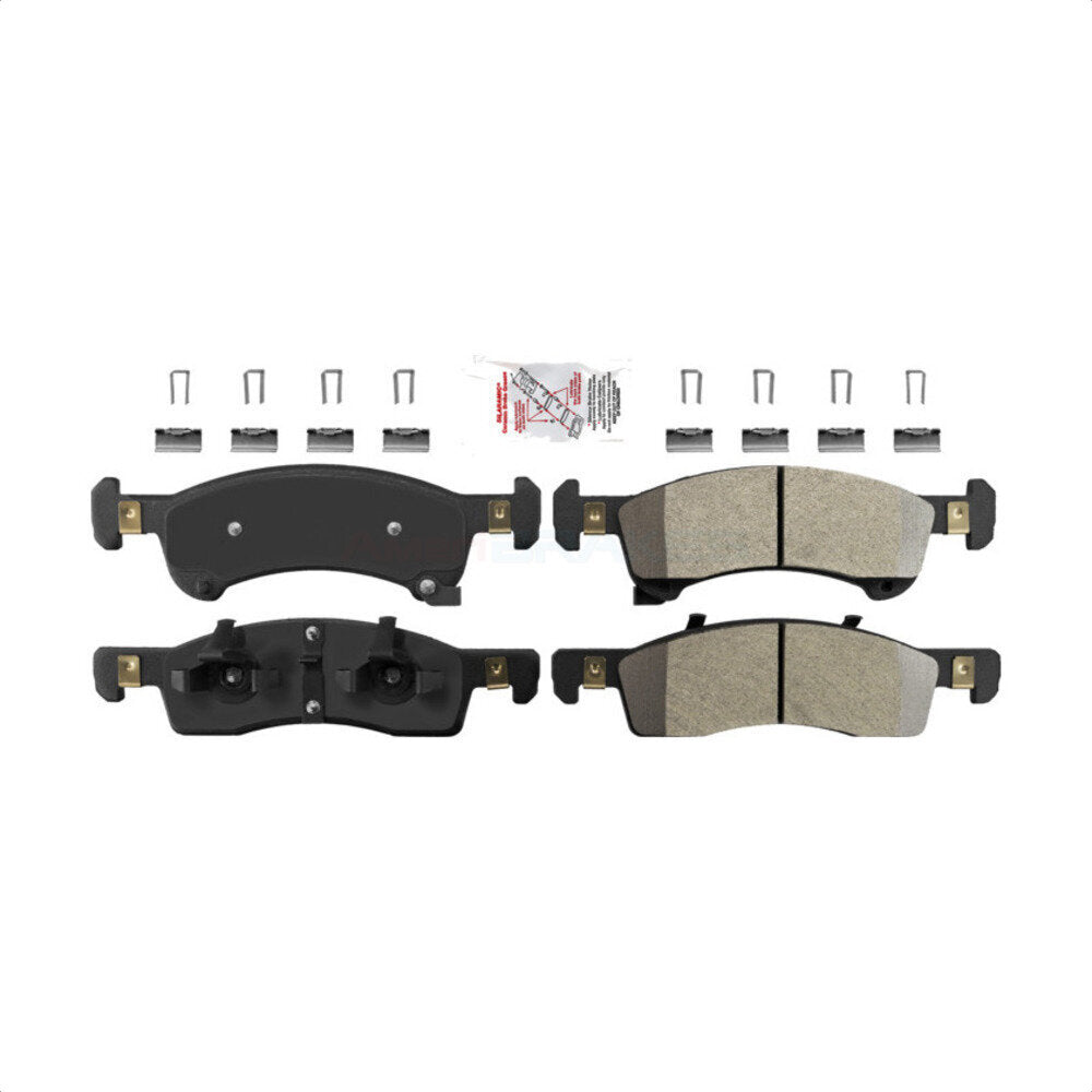 Front Semi-Metallic Disc Brake Pads NWF-PRM934 For Ford Expedition Lincoln Navigator