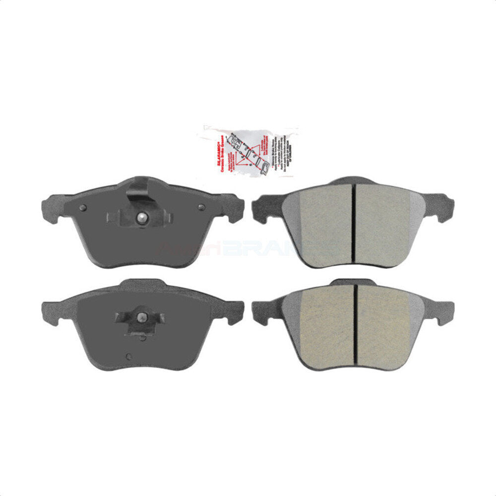Front Semi-Metallic Disc Brake Pads NWF-PRM979 For 2003-2014 Volvo XC90 With 316mm Diameter Rotor