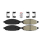 Front Semi-Metallic Disc Brake Pads NWF-PRM997 For 2004-2008 Chrysler Pacifica