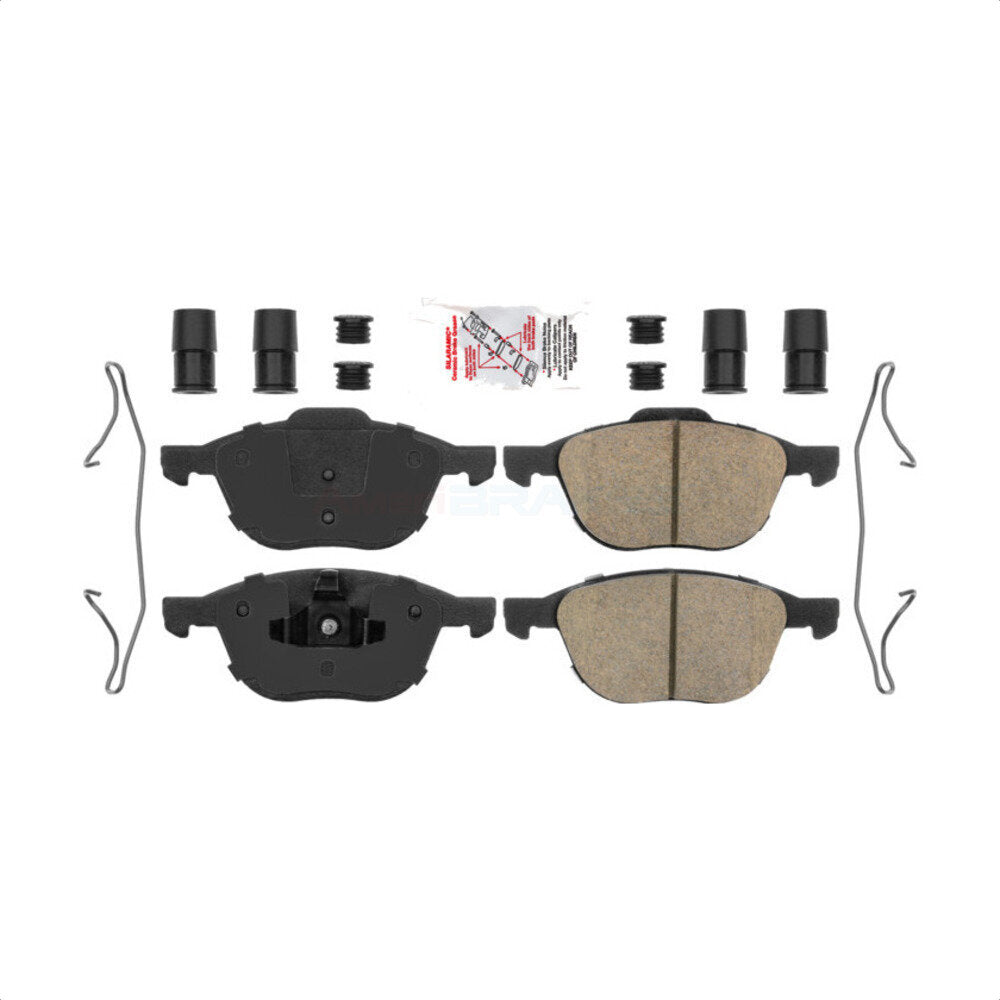 Front Ceramic Disc Brake Pads NWF-PTC1044 For Ford Escape Focus Mazda 3 Volvo 5 C-Max EcoSport S40 Transit Connect C70 C30 V50 Sport