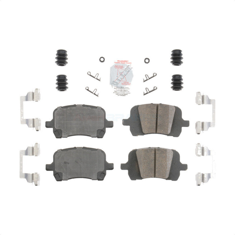 Front Ceramic Disc Brake Pads NWF-PTC1160 For Chevrolet Malibu Pontiac G6 HHR Cobalt Saturn Aura G5
