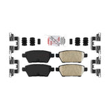 Rear Ceramic Disc Brake Pads NWF-PTC1161 For Ford Fusion Mazda 6 Lincoln MKZ Mercury Milan Zephyr