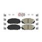 Front Ceramic Disc Brake Pads NWF-PTC1184A For Toyota Prius Yaris C Corolla Lexus CT200h Prime Plug-In Scion iQ AWD-e