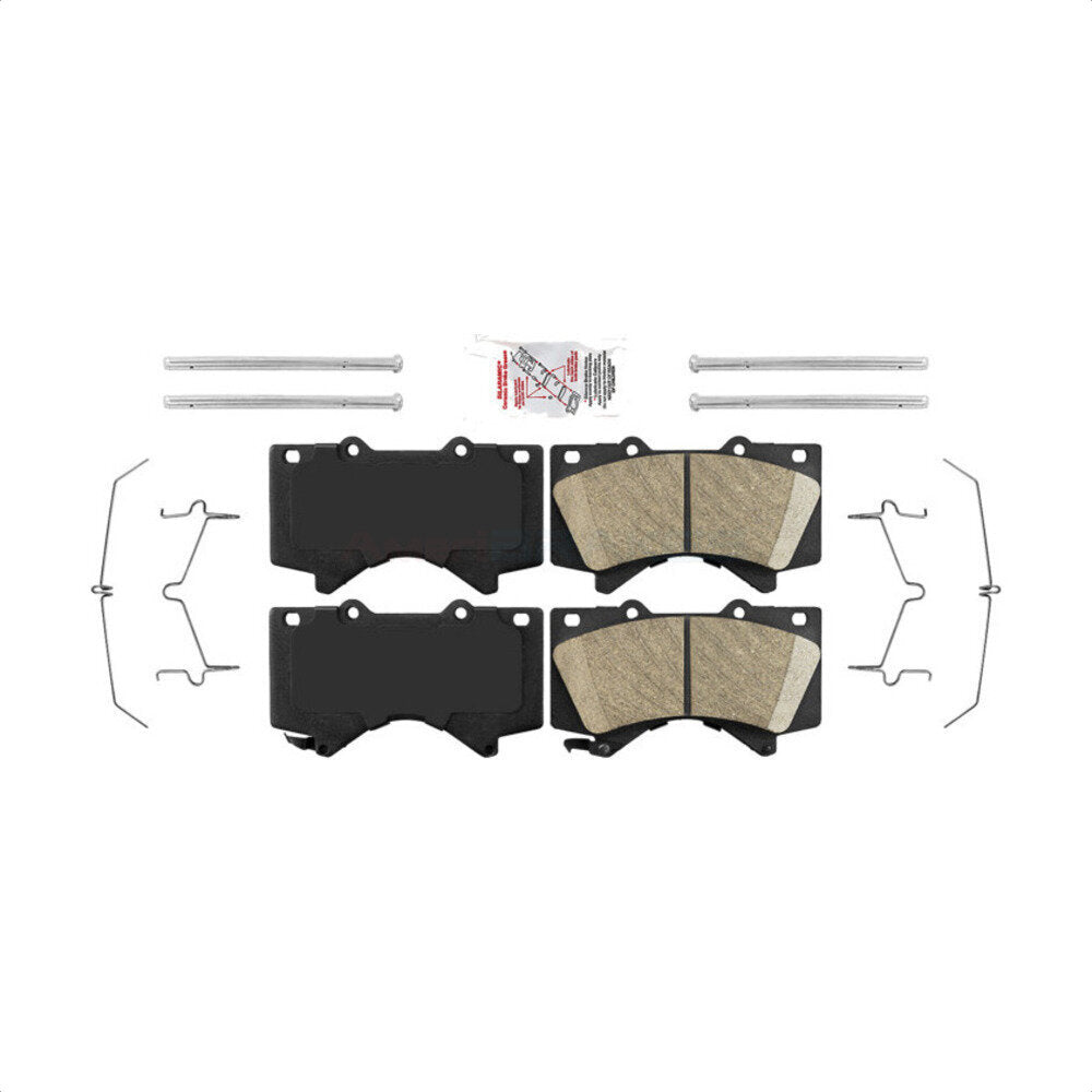 Front Ceramic Disc Brake Pads NWF-PTC1303 For Toyota Tundra Sequoia Lexus LX570 Land Cruiser