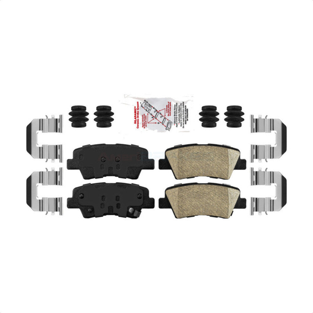 Rear Ceramic Disc Brake Pads NWF-PTC1313 For Kia Soul Hyundai Sonata Optima Accent Amanti