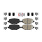 Rear Ceramic Disc Brake Pads NWF-PTC1377A For Ford Explorer Edge Taurus Flex Lincoln Police Interceptor Utility MKX MKS MKT