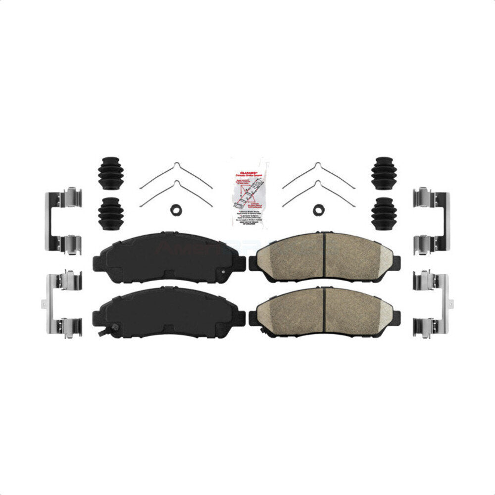 Front Ceramic Disc Brake Pads NWF-PTC1378 For Honda Pilot Acura MDX RLX ZDX