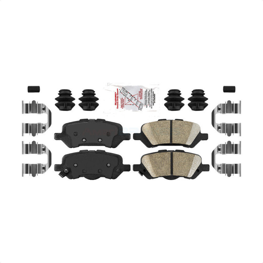 Rear Ceramic Disc Brake Pads NWF-PTC1402 For 2009-2016 Toyota Venza