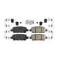 Rear Ceramic Disc Brake Pads NWF-PTC1415 For Nissan Murano Pathfinder Quest INFINITI JX35 Suzuki Grand Vitara