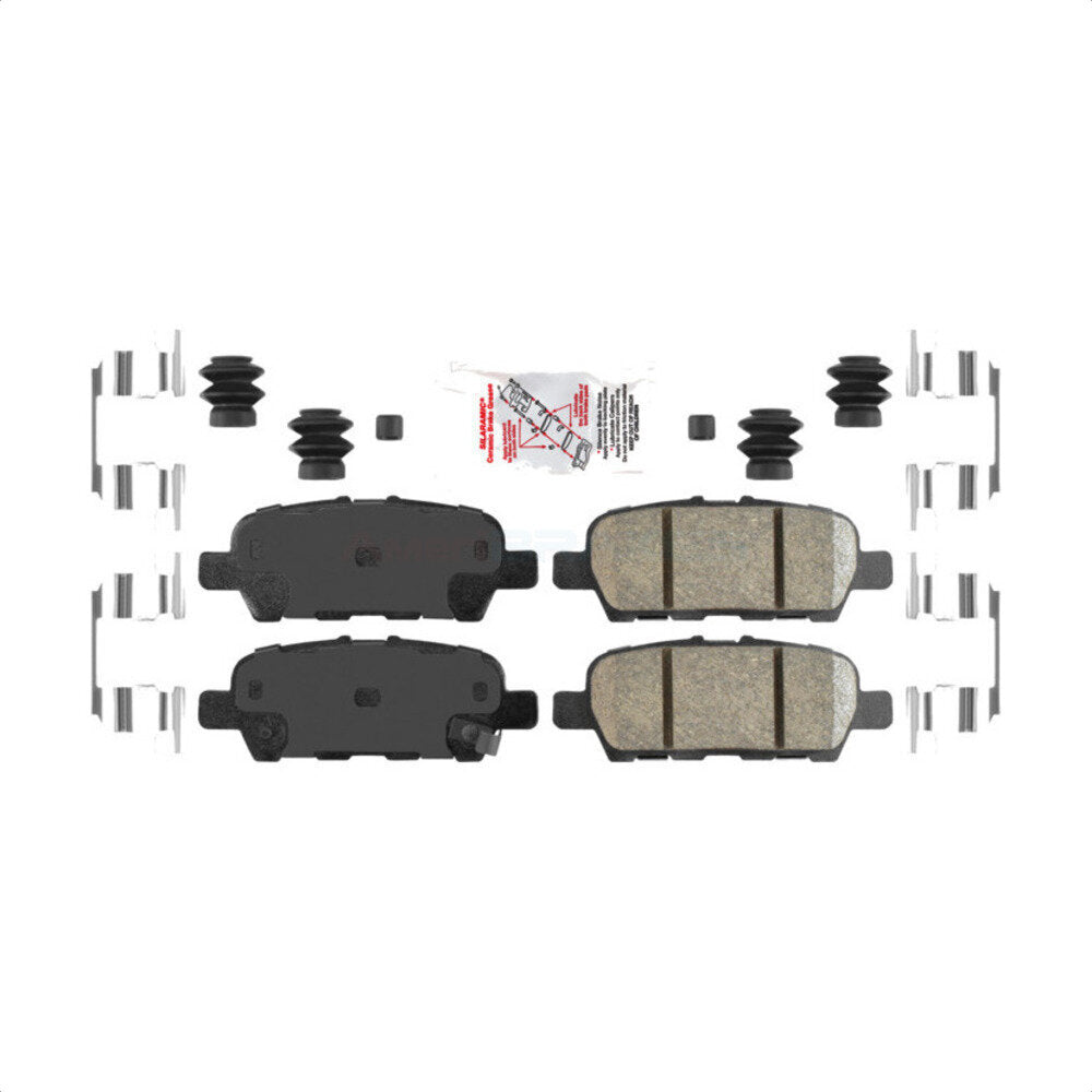 Rear Ceramic Disc Brake Pads NWF-PTC1415 For Nissan Murano Pathfinder Quest INFINITI JX35 Suzuki Grand Vitara
