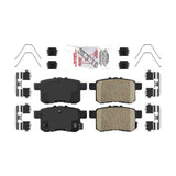 Rear Ceramic Disc Brake Pads NWF-PTC1451 For Honda Accord Acura TSX