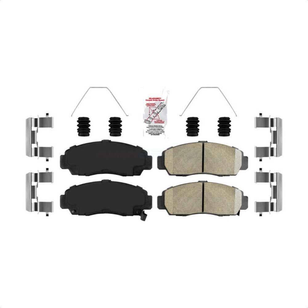 Front Ceramic Disc Brake Pads NWF-PTC1506 For Honda Accord Civic Acura TL TSX RL CL