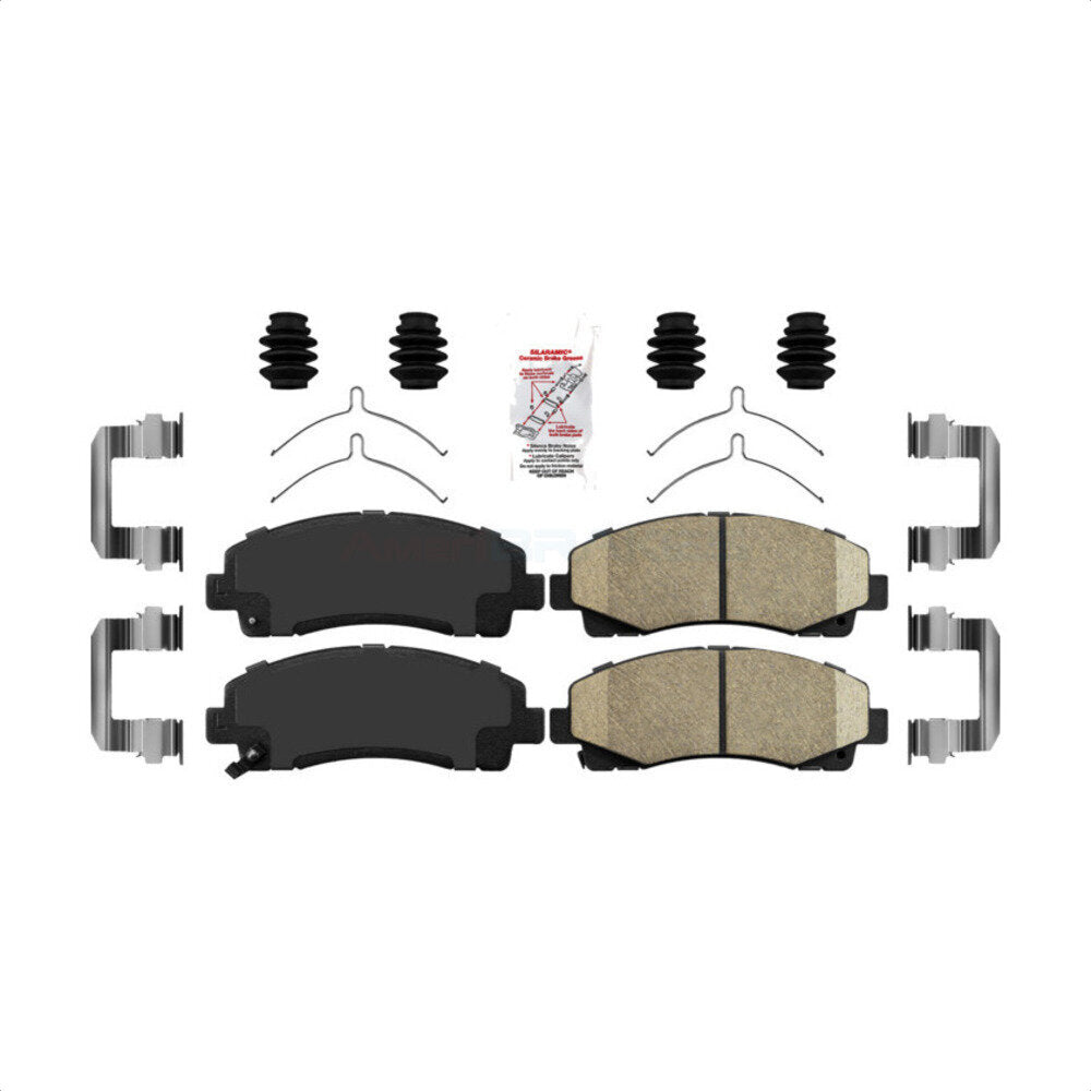 Front Ceramic Disc Brake Pads NWF-PTC1584 For Acura Honda Ridgeline TLX TL