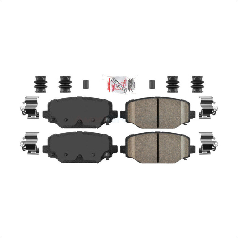 Rear Ceramic Disc Brake Pads NWF-PTC1596 For Dodge Grand Caravan Journey Chrysler Town & Country Ram C/V Volkswagen Routan