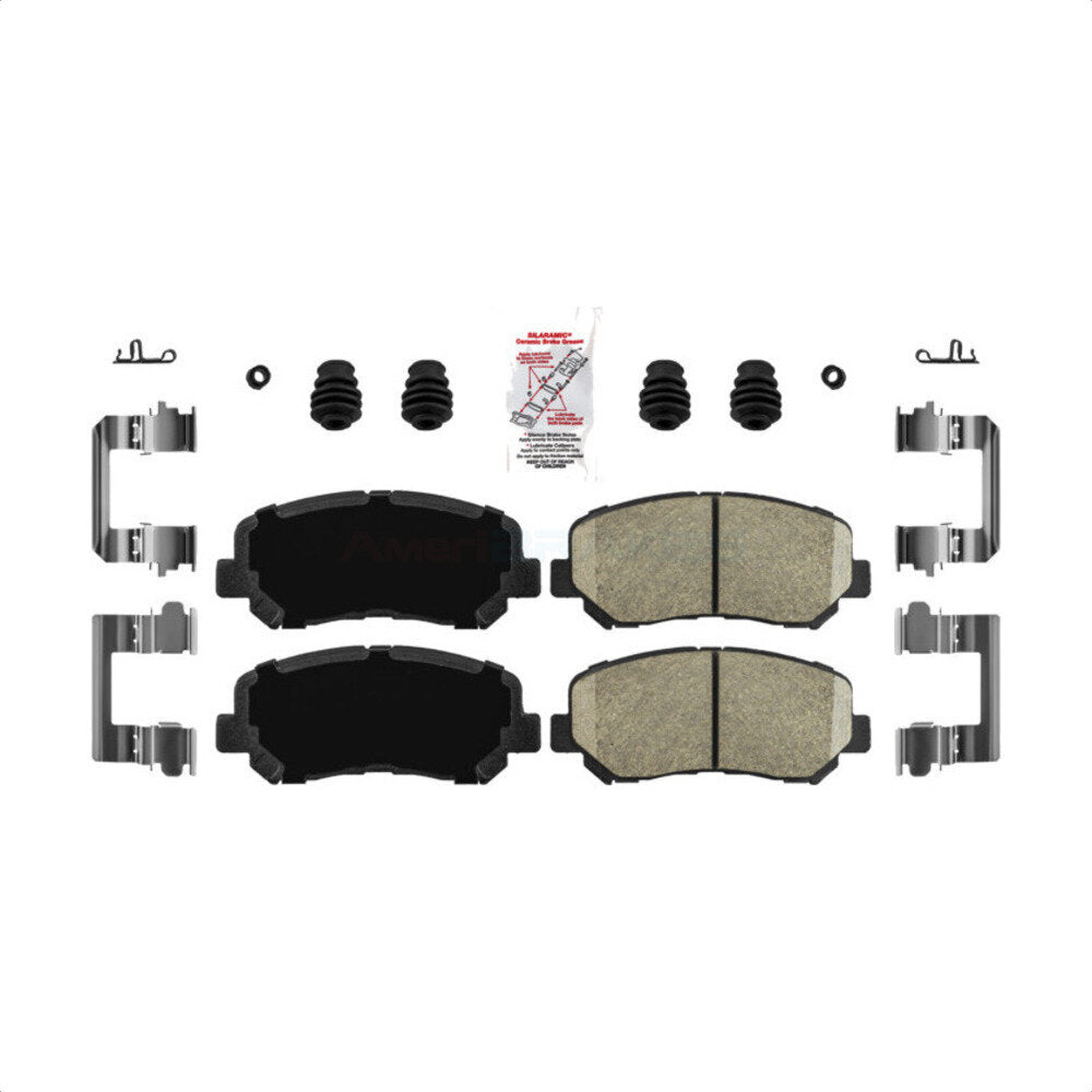 Front Ceramic Disc Brake Pads NWF-PTC1623 For Mazda CX-5 Jeep Cherokee Dodge Dart Chrysler 200