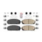 Front Ceramic Disc Brake Pads NWF-PTC1843 For 2014-2022 Jeep Cherokee With Dual Piston Caliper