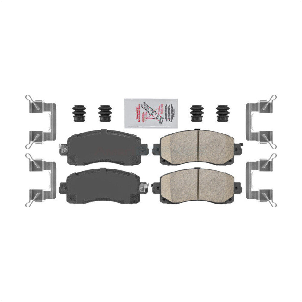 Front Ceramic Disc Brake Pads NWF-PTC2045 For Subaru Crosstrek Impreza Forester Outback Legacy