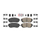 Front Ceramic Disc Brake Pads NWF-PTC929 For Subaru Outback Forester Impreza Legacy Baja Saab 9-2X WRX
