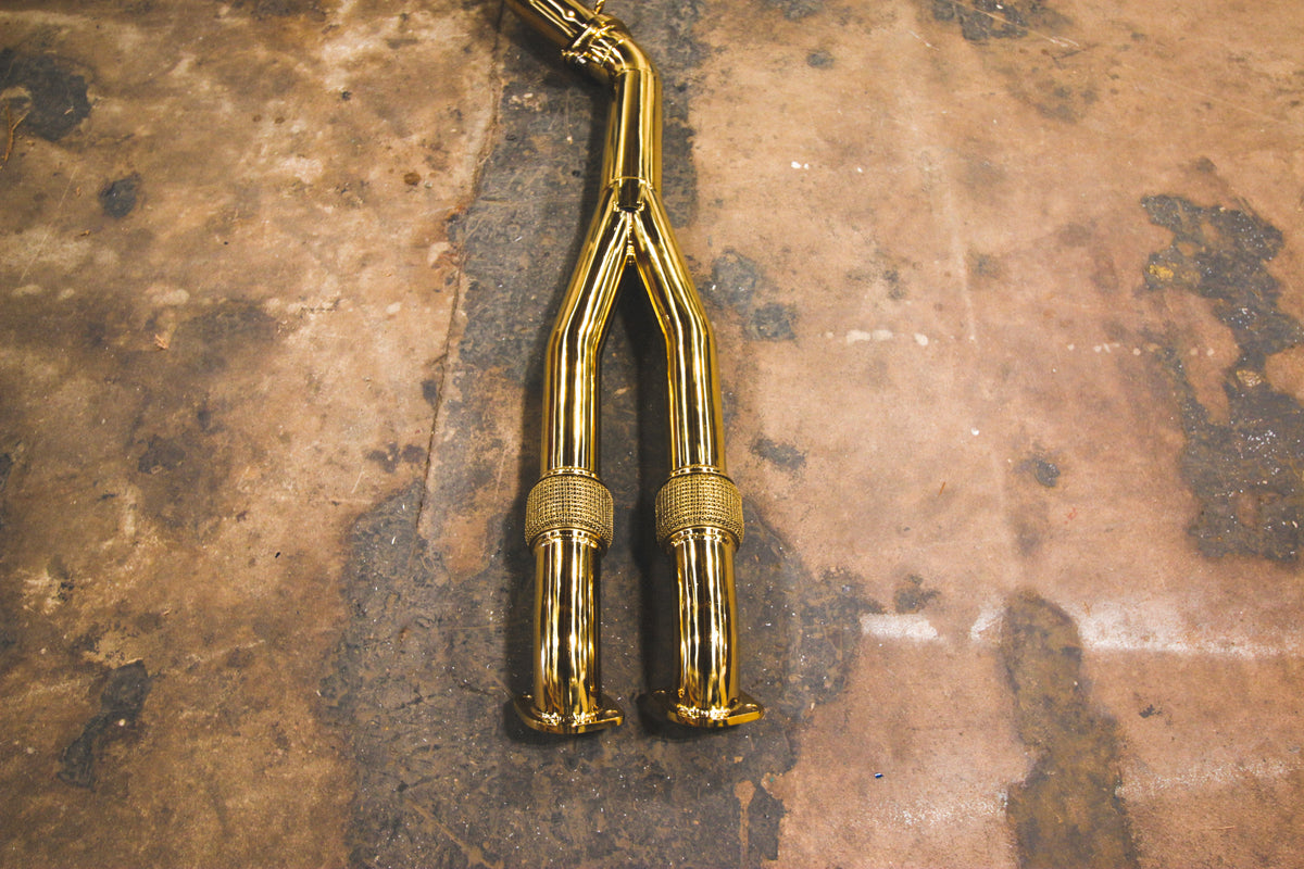 Nissan GTR R35 Valved Sport Exhaust System