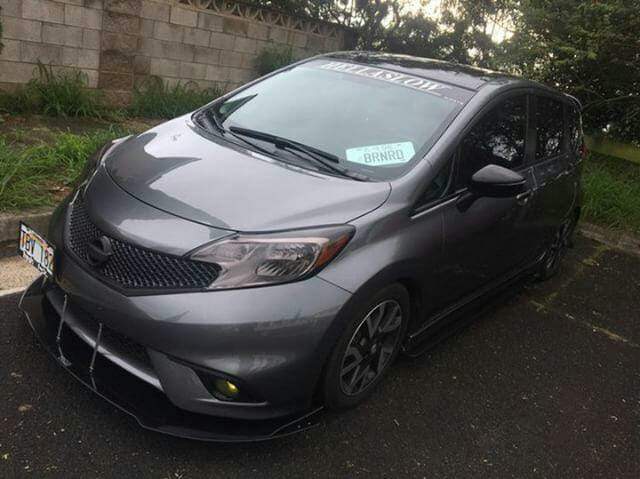 Nissan Versa Note Side Splitters