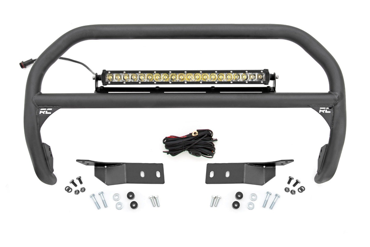 Nudge Bar | 20 Inch Chrome Single Row LED | Toyota Tundra (07-21)